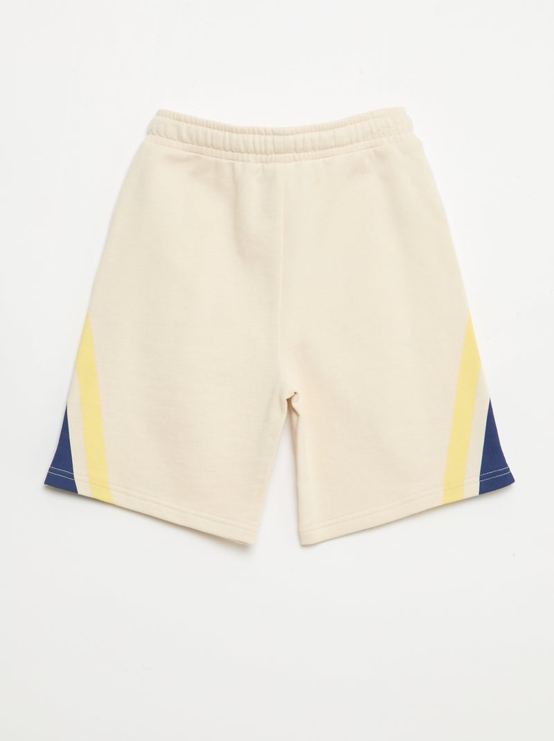 Graphic Print Shorts White - Kiabi