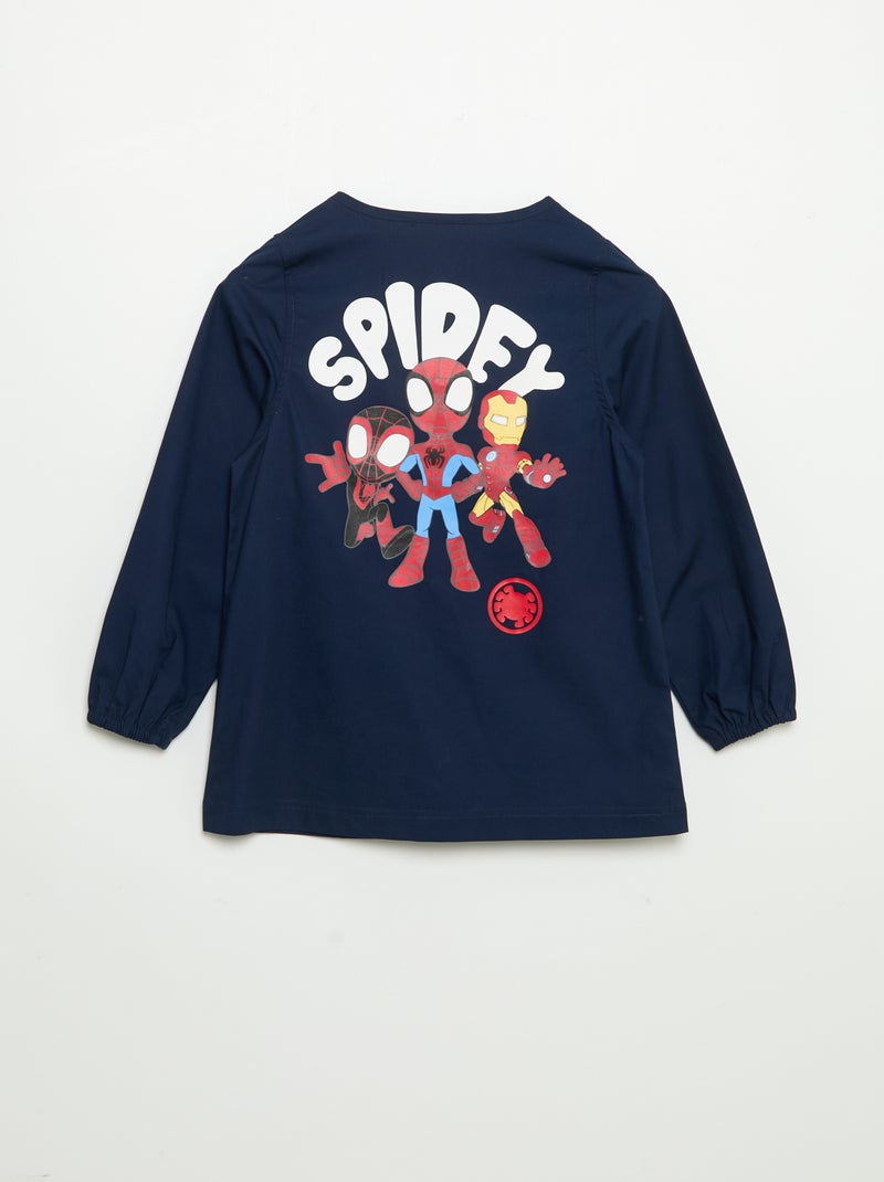 Grembiule scolastico 'Marvel' 'Spiderman' Blu - Kiabi