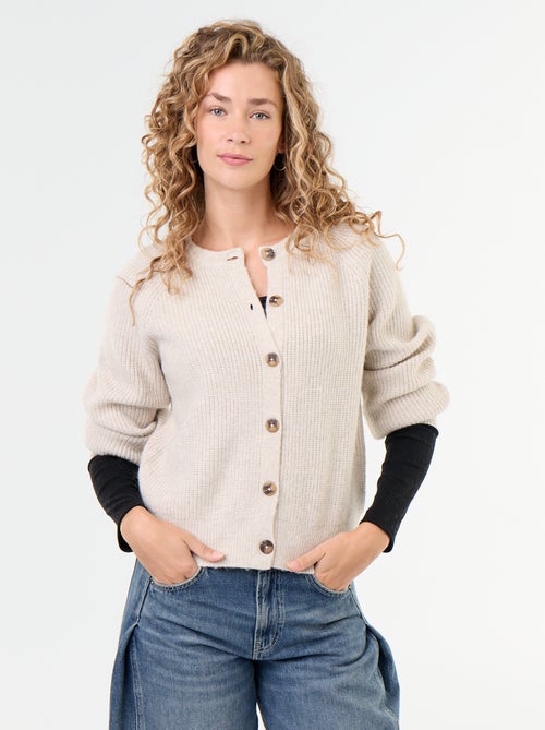 Grobstick-Cardigan - Kiabi