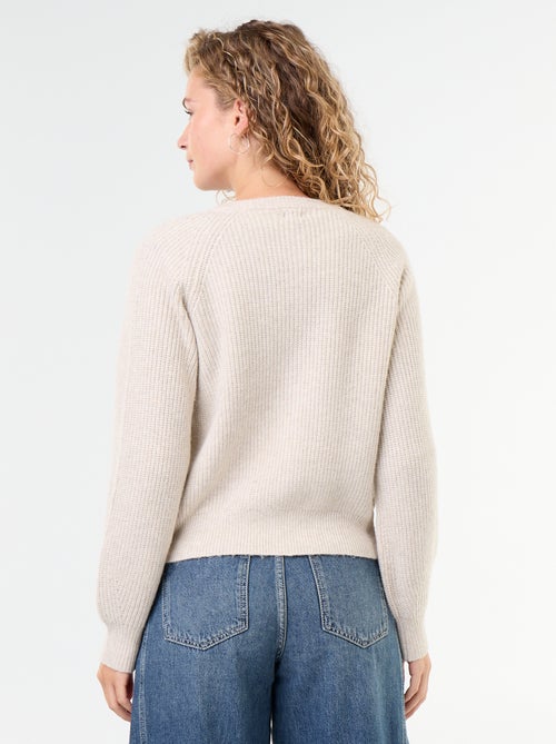Grobstick-Cardigan - Kiabi