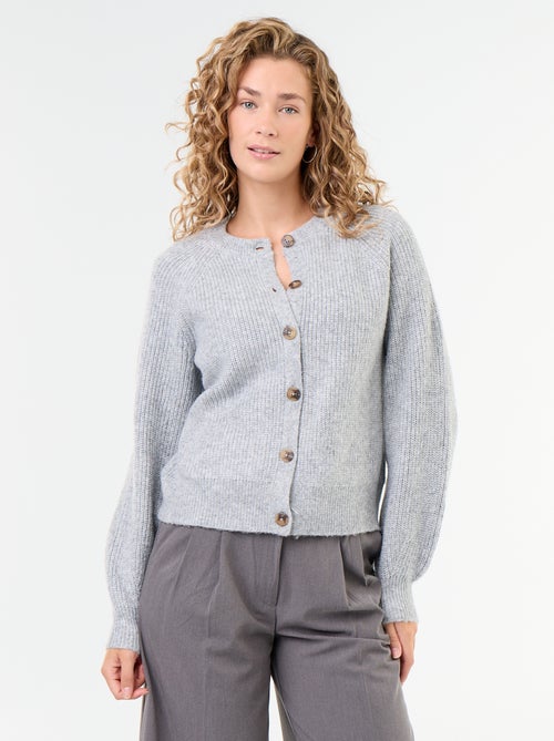 Grobstick-Cardigan - Kiabi Grobstick-Cardigan - Kiabi