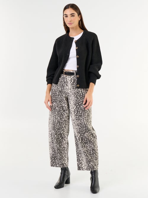 Grobstick-Cardigan - Kiabi