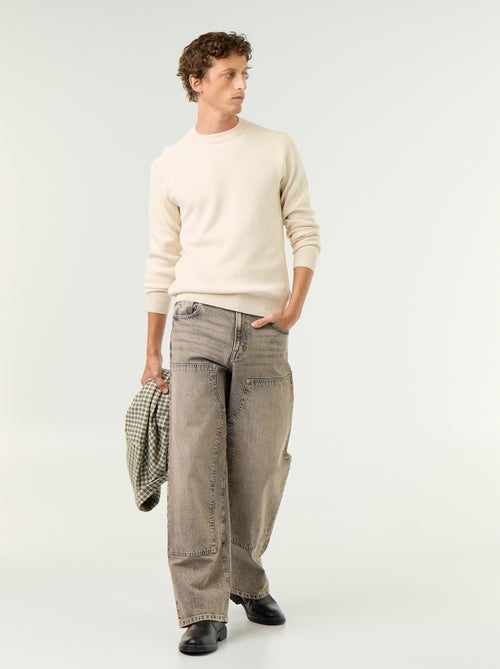 Grobstrickpullover - Kiabi
