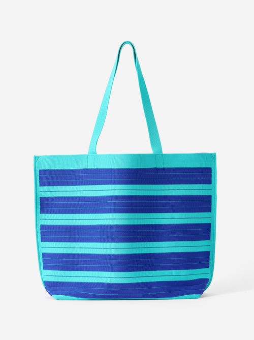 Grosser gestreifter Shopper - Kiabi Grosser gestreifter Shopper - Kiabi