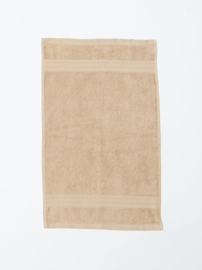Guest Towels 30 x 50 cm - Kiabi Home Beige - Kiabi