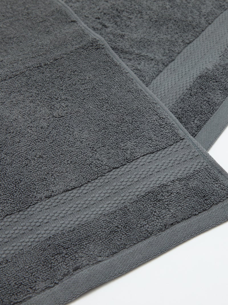 Guest Towels 30 x 50 cm - Kiabi Home Grey - Kiabi