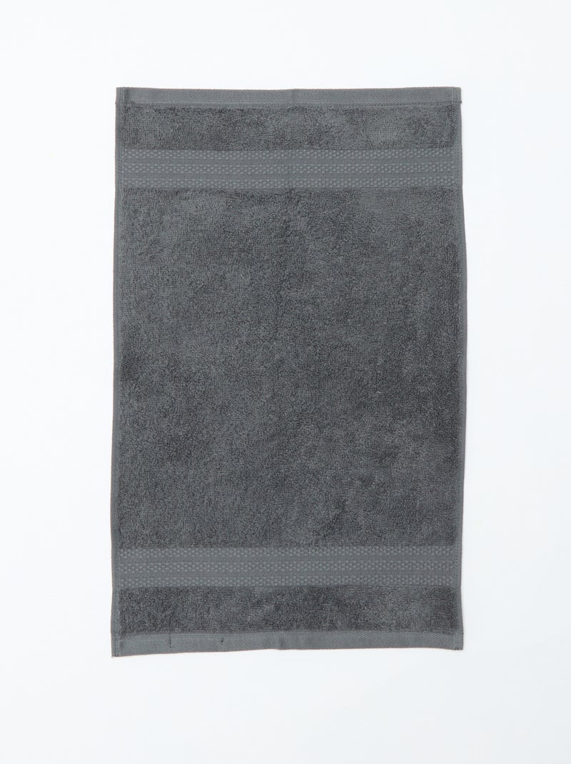 Guest Towels 30 x 50 cm - Kiabi Home Grey - Kiabi