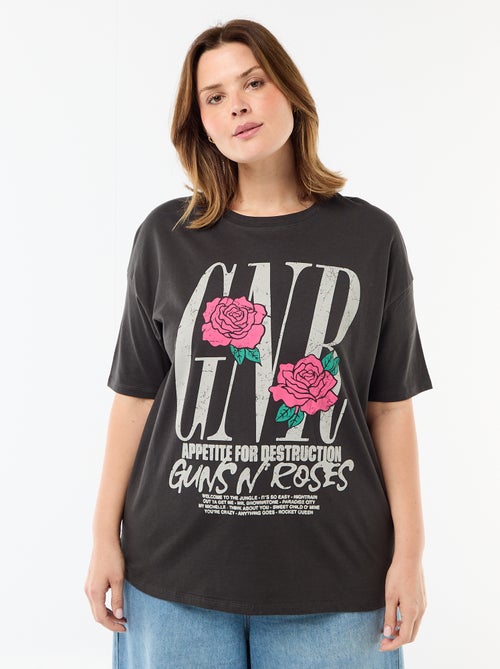 Guns N' Roses Short-Sleeve Printed T-Shirt - Kiabi