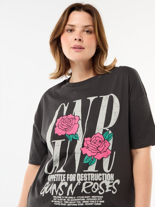 Guns N' Roses Short-Sleeve Printed T-Shirt - Kiabi