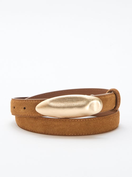 Gürtel in Wildleder-Optik - Kiabi
