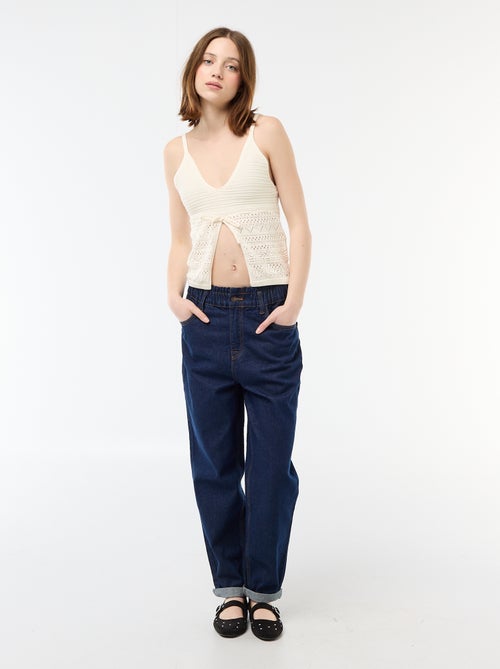 Häkel-Crop Top - Kiabi