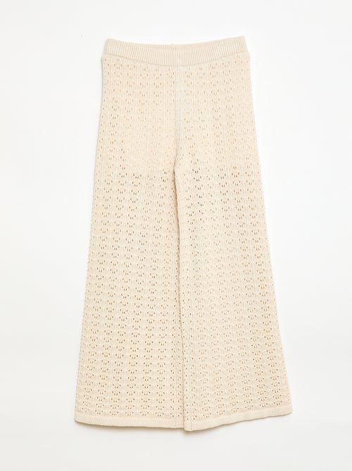 Häkelhose im ausgestellten Schnitt (Flare-Form) - Kiabi