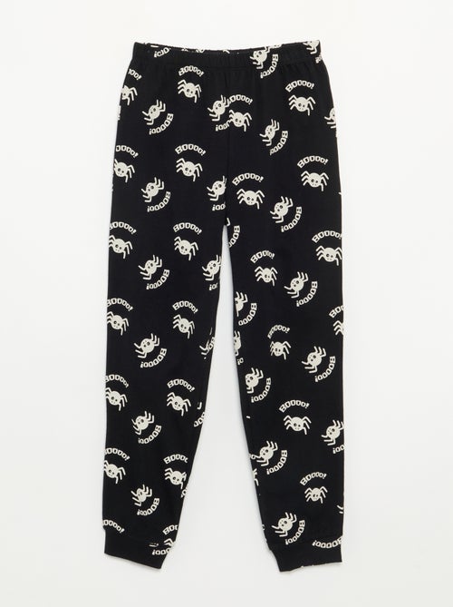 "Halloween" 2-Piece Pajama Set - Long-Sleeved Tee + Trousers - Kiabi