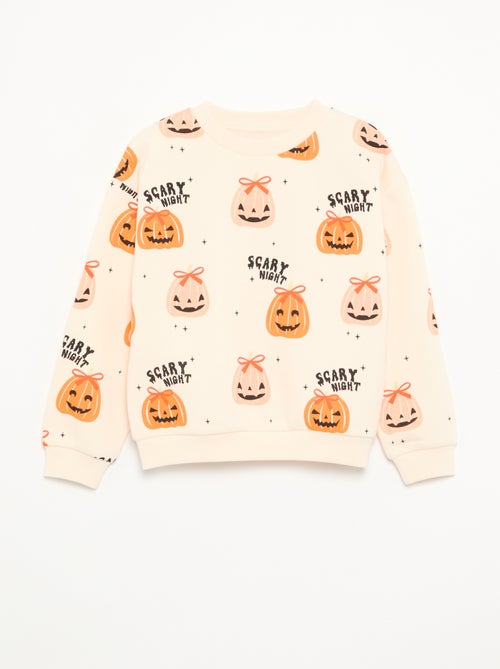 "Halloween" Fleece Sweatshirt - Kiabi