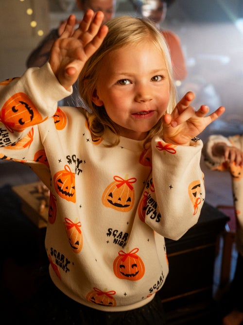 "Halloween" Fleece Sweatshirt - Kiabi