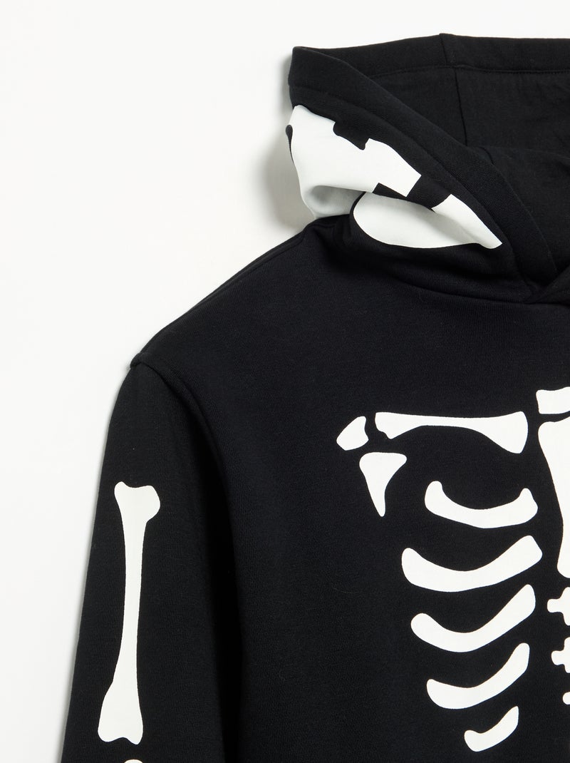 'Halloween' Long-Sleeved Sweatshirt Black - Kiabi