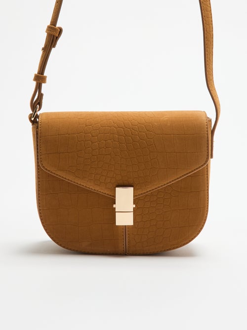 Handtasche aus Wildlederimitat - Kiabi Handtasche aus Wildlederimitat - Kiabi