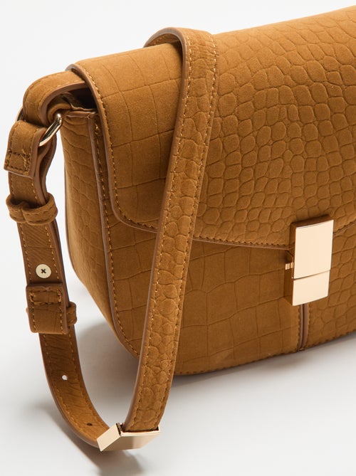 Handtasche aus Wildlederimitat - Kiabi Handtasche aus Wildlederimitat - Kiabi
