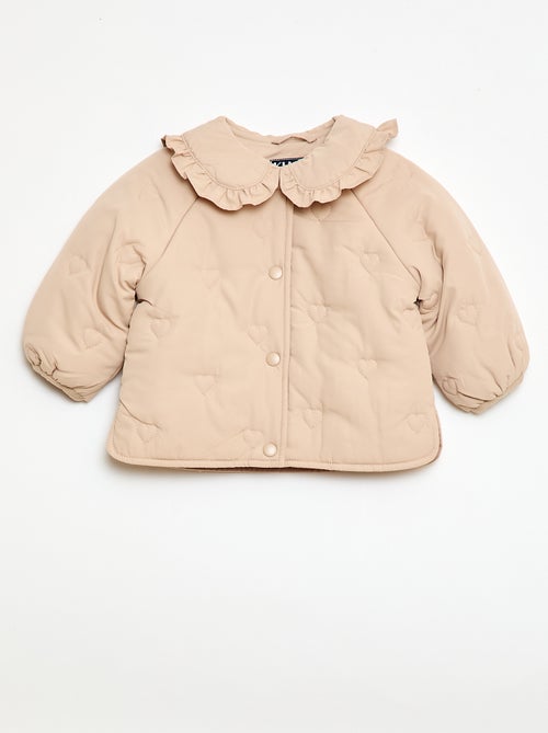 Heart-Quilted Padded Jacket - Kiabi