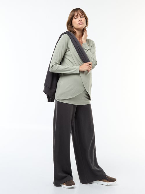 Heathered Nursing T-Shirt - Kiabi