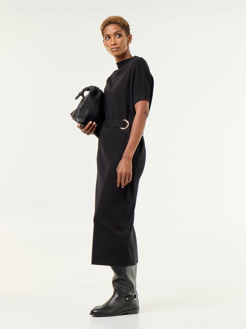 Heavy knit dress - Kiabi