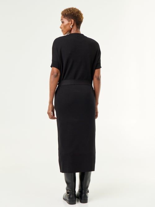 Heavy knit dress - Kiabi