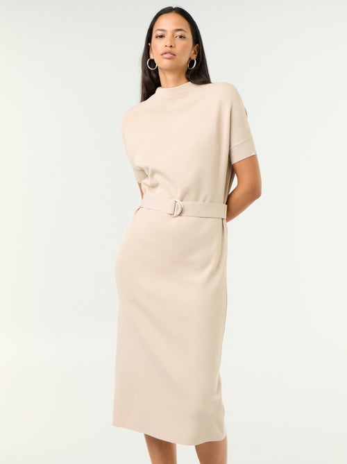 Heavy knit dress - Kiabi Heavy knit dress - Kiabi