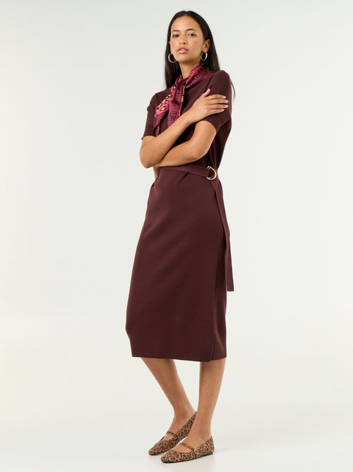 Heavy knit dress - Kiabi Heavy knit dress - Kiabi