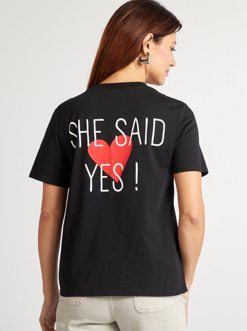 Hen Party Message T-shirt - Kiabi