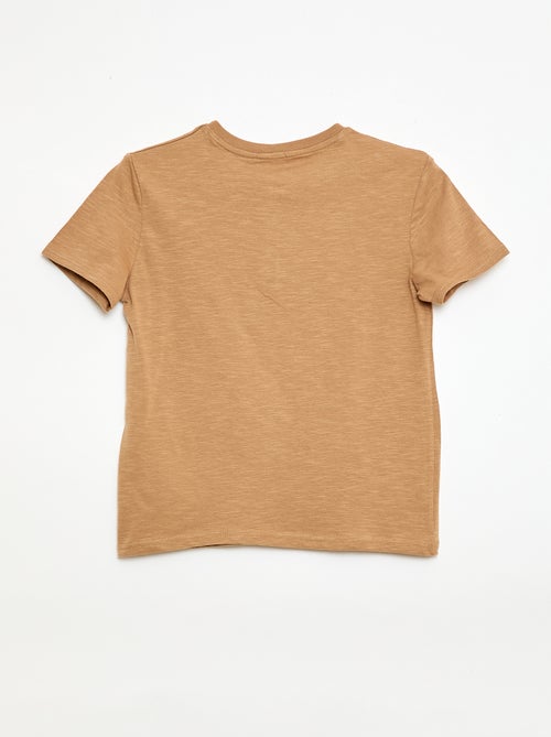 Henley Collar T-shirt - Kiabi