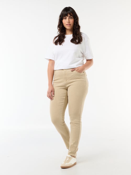 High-rise skinny trousers - Kiabi