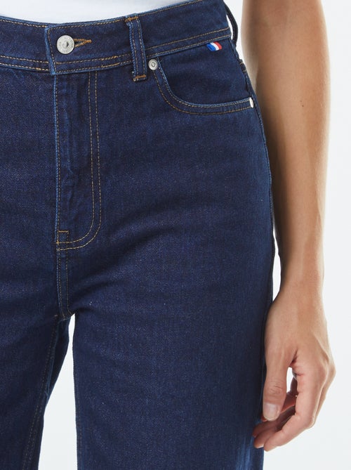 High-rise straight-leg jeans - Kiabi