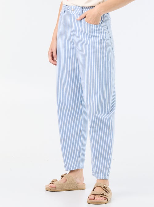 High-Waist Ballonhose - Kiabi High-Waist Ballonhose - Kiabi
