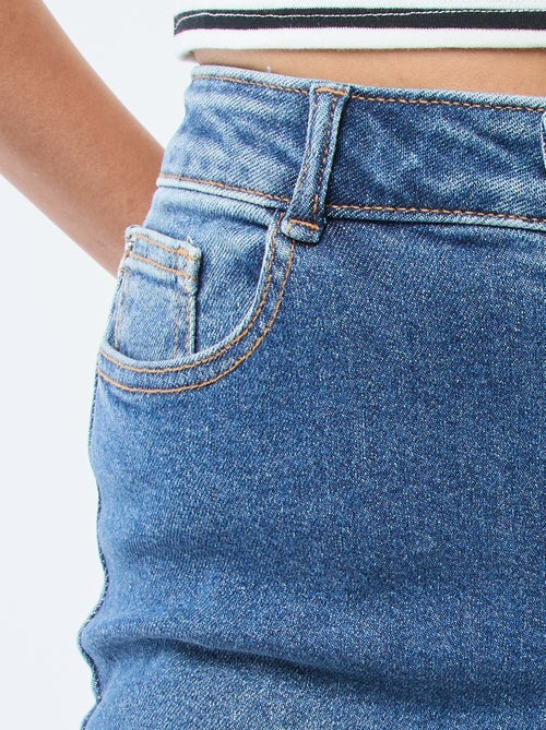 High-Waist Jeans mit Flare-/Bootcut-Schnitt - L28 - Kiabi