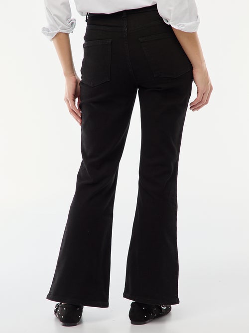 High-Waist Jeans mit Flare-/Bootcut-Schnitt - L28 - Kiabi