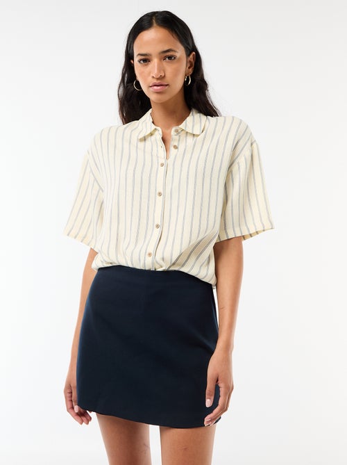 High-Waist Jupe-Short - Kiabi