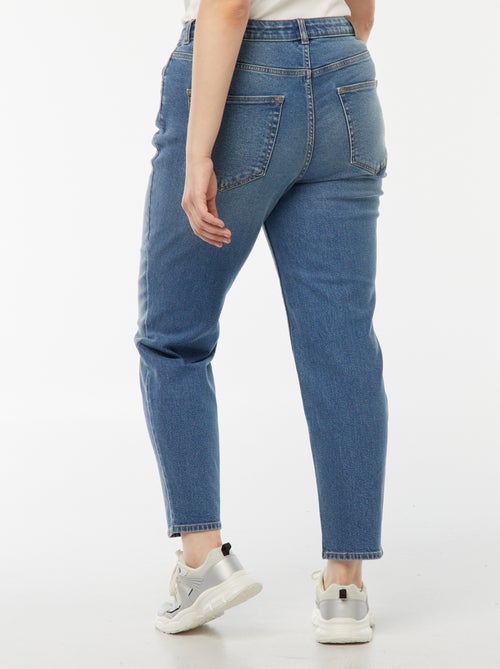 High-Waist Mom Jeans - L28 - Kiabi