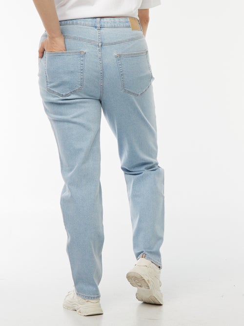 High-Waist Mom Jeans - L28 - Kiabi