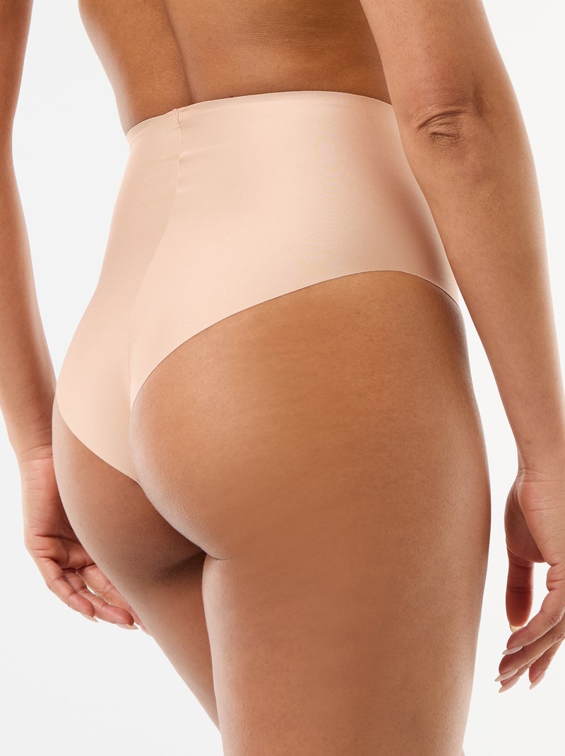 High-Waist Shapewear Höschen Ecru - Kiabi