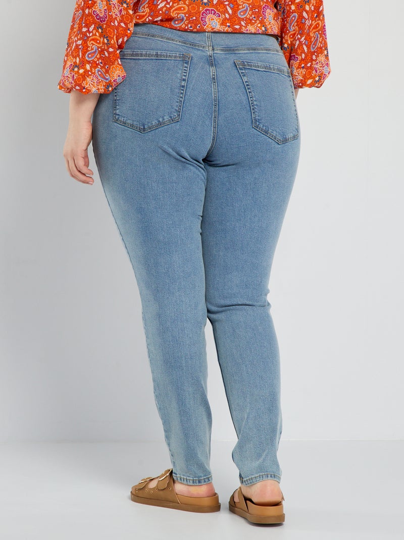 High-Waist Slim-Jeans - L28 Dreifachstein - Kiabi