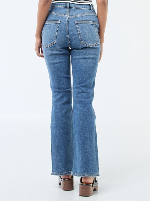 High-Waisted Flare/Bootcut Jeans - L28 - Kiabi
