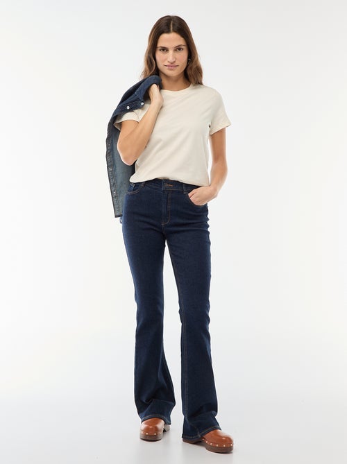 High-Waisted Flare/Bootcut Jeans - L28 - Kiabi