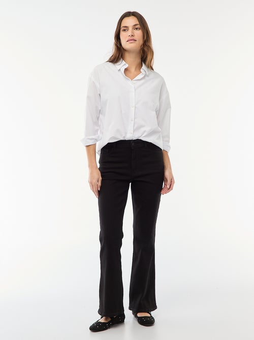 High-Waisted Flare/Bootcut Jeans - L32 - Kiabi