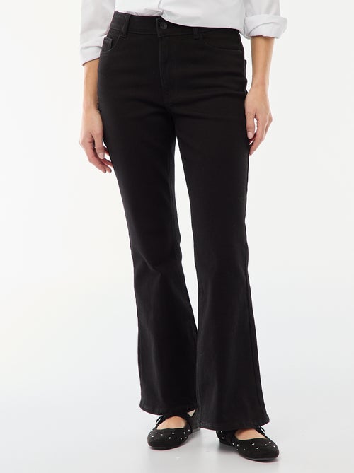 High-Waisted Flare/Bootcut Jeans - L32 - Kiabi