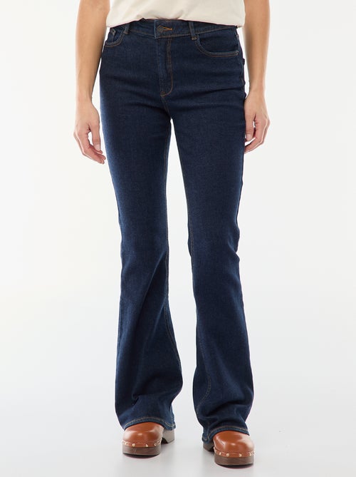 High-Waisted Flare/Bootcut Jeans - L32 - Kiabi