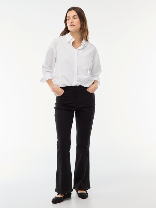 High-waisted flare/bootcut jeans - L34 - Kiabi