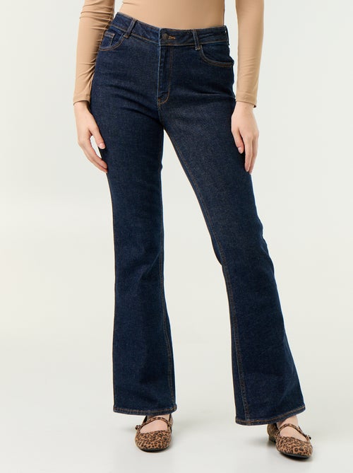 High-Waisted Flare/Bootcut Jeans - Kiabi