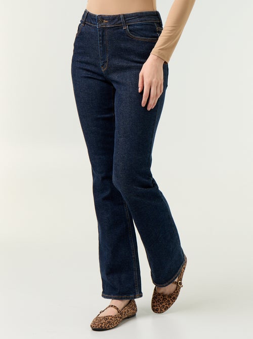 High-Waisted Flare/Bootcut Jeans - Kiabi