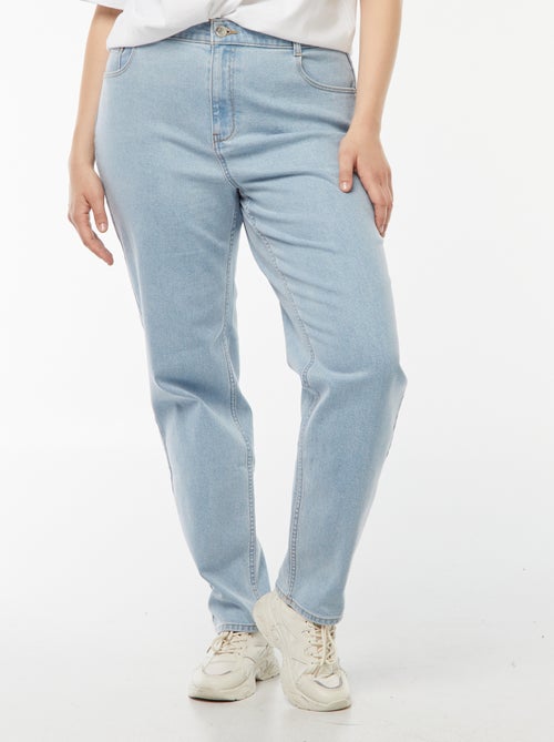 High-waisted mom jeans - L28 - Kiabi