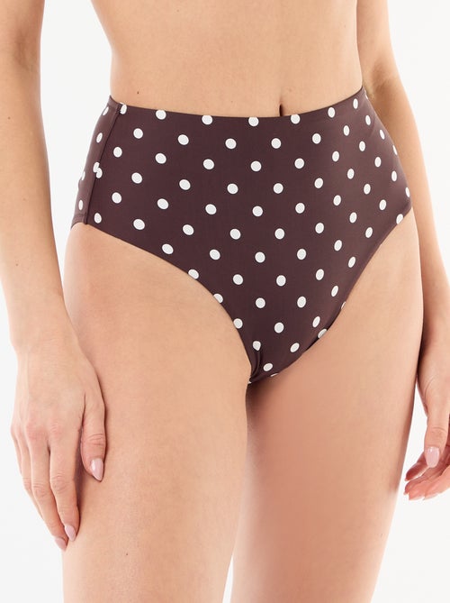 High-waisted shapewear bikini bottoms - Kiabi